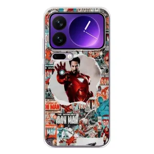 Чохли з героями Марвел Xiaomi 17 Pro Max (VPrint) (Айронмен)