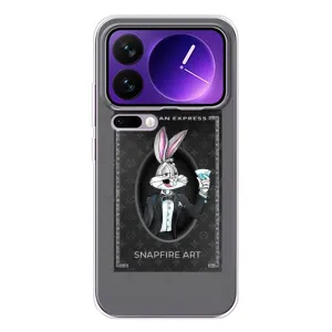 Бренднові Чохли для Xiaomi 17 Pro Max - (PREMIUMPrint) (Бакс Бані LV)