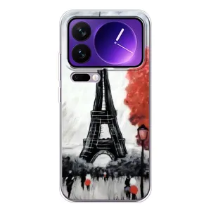 Чохол Ейфелева Вежа Xiaomi 17 Pro Max - (AlphaPrint) (Вежа в Парижі)