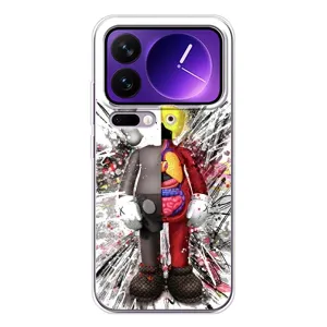 Чохли для Xiaomi 17 Pro Max - Bearbrick Louis Vuitton (PREMIUMPrint) (Беарбрік)