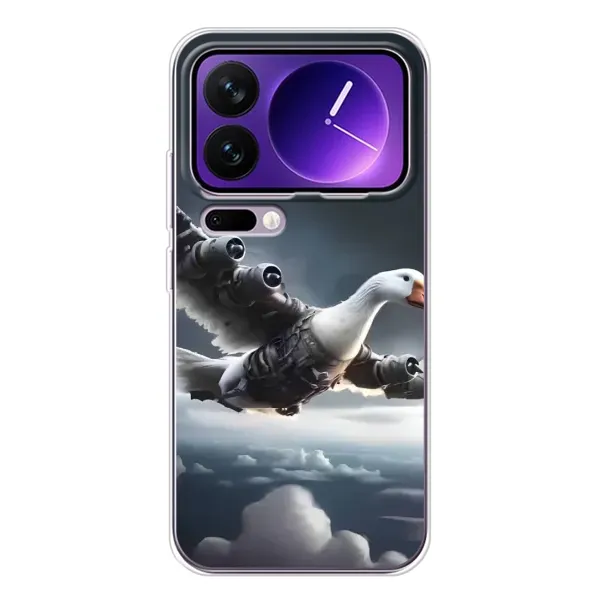 Чехол с принтом «Бомбардини гусини» для Xiaomi 17 Pro Max Чехол с принтом «Бомбардини гусини» для Xiaomi 17 Pro Max