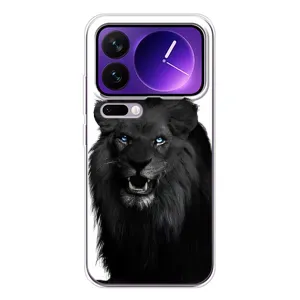 Чохли з картинкою животних Xiaomi 17 Pro Max (Чорний ЛЕВ)