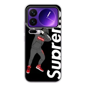 Чеохол для Xiaomi 17 Pro Max з картинкою Supreme (AlphaPrint) (Деб Супрім)
