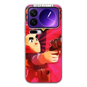 Чехол для Xiaomi 17 Pro Max Бравл Старс (VPrint) (Дуелянт Кольт)