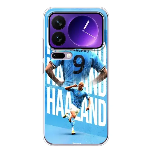 Чохол з принтом «Erling Haaland» для Xiaomi 17 Pro Max