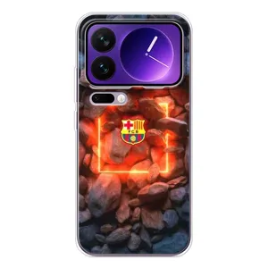Чохли для Xiaomi 17 Про Макс (VPrint) - ТОП ФК (ФК Барселона)