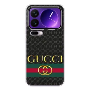 Чохли  GUCCI для Xiaomi 17 Про Макс (AlphaPrint) (Gucci оригінал)