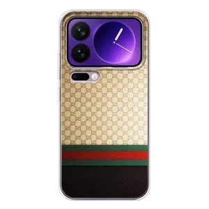 Чохли  GUCCI для Xiaomi 17 Про Макс (AlphaPrint) (Гуччі Фон)