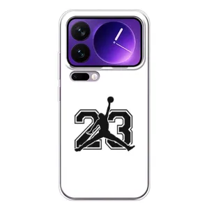 Чохли для Xiaomi 17 Pro Max - з картинкою JORDAN (AlphaPrint) (Jordan 23)