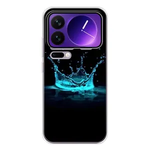 Чохол з Короною Xiaomi 17 Про Макс - (AlphaPrint) (Крапля корони)