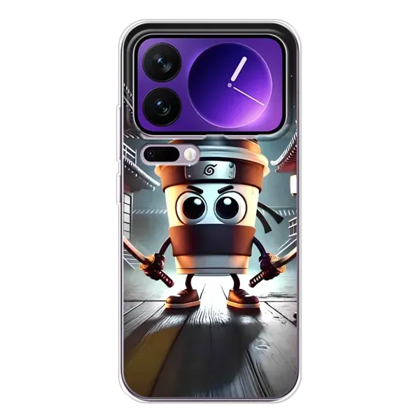 Чехол с принтом «Капучино асасино» для Xiaomi 17 Pro Max Чехол с принтом «Капучино асасино» для Xiaomi 17 Pro Max
