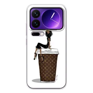 Чохли Луі Вітон для Xiaomi 17 Pro Max (AlphaPrint - LOUIS VUITTON) (кава LOUIS VUITTON)