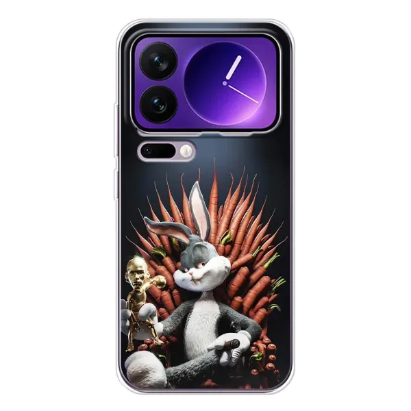 Чехол с принтом «Король Кролик» для Xiaomi 17 Pro Max