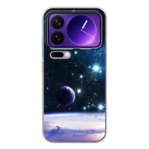 Космічні Чохли для Xiaomi 17 Про Макс (VPrint) (Космічний вид)