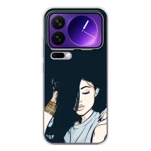 Чохол з принтом «Гарна дівчина» для Xiaomi 17 Pro Max