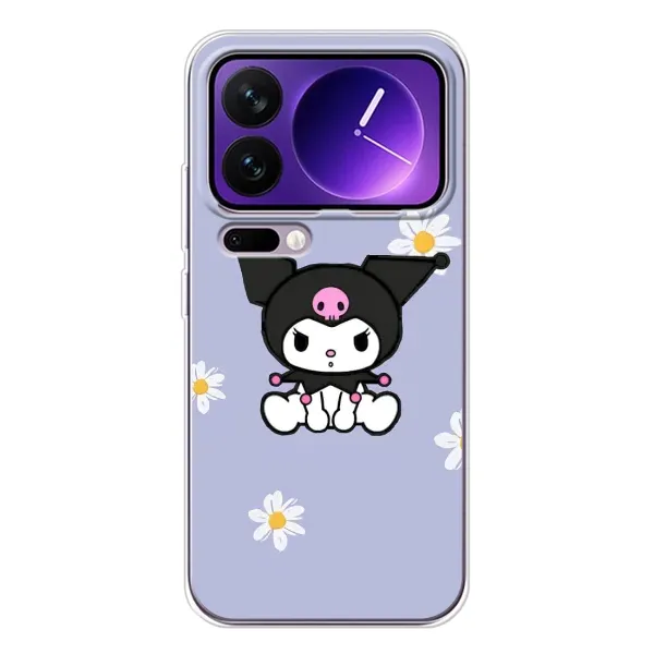 Чехол с принтом «Куроми в цветах» для Xiaomi 17 Pro Max Чехол с принтом «Куроми в цветах» для Xiaomi 17 Pro Max