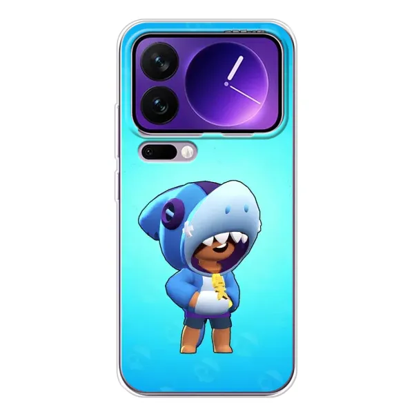 Чехол с принтом «Леон акула» для Xiaomi 17 Pro Max Чехол с принтом «Леон акула» для Xiaomi 17 Pro Max