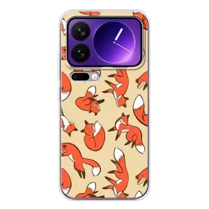 Чохли з картинкою Лисичка для Xiaomi 17 Pro Max (VPrint) (Лисички)