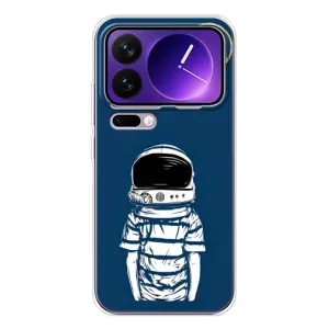 Чохол NASA для Xiaomi 17 Pro Max (AlphaPrint) (Хлопчик в шоломі)