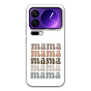 Чохли для мами на Xiaomi 17 Pro Max (Текстовий колаж мама)