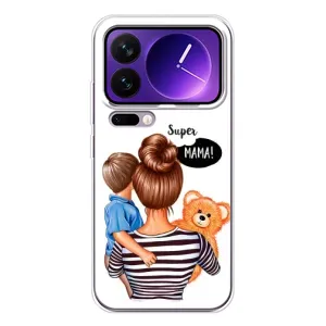 Чохол з друком для Xiaomi 17 Pro Max - (Мама з дитинкою) (AlphaPrint)
