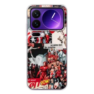 Чохол МАРВЕЛ для Xiaomi 17 Про Макс (AlphaPrint) (Марвел Комикс)