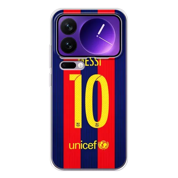 Чехол с принтом «Messi Barca 10» для Xiaomi 17 Pro Max Чехол с принтом «Messi Barca 10» для Xiaomi 17 Pro Max