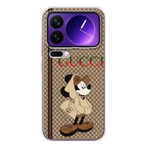 Чохли  GUCCI для Xiaomi 17 Про Макс (AlphaPrint) (Mickey GUCCI)