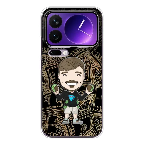 Чехол с принтом «Mister Beast» для Xiaomi 17 Pro Max