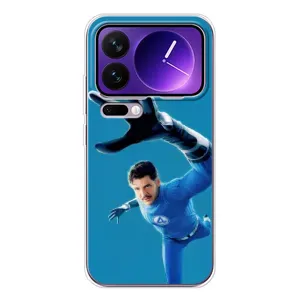 Чохол з принтом Фантастична четвірка для Xiaomi 17 Pro Max (Містер Фантастік супергерой)