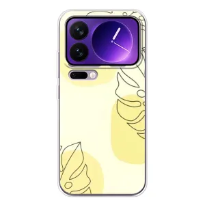 Силконовий чохол з принтом в квітах на Xiaomi 17 Pro Max