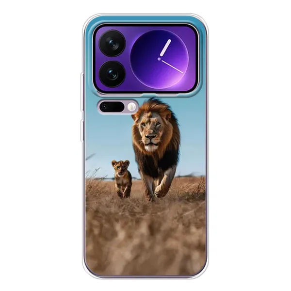 Чохол з принтом «Мусафа та Сімба» для Xiaomi 17 Pro Max