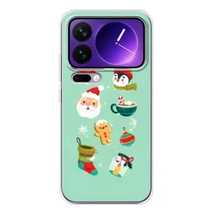 Новорічні Чохли для Xiaomi 17 Про Макс (VPrint) (Настрій НГ)