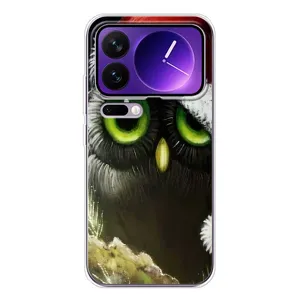 Новорічні Чохли для Xiaomi 17 Про Макс (VPrint) (Новорічна Сова)