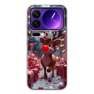 Яскравий чохол для Xiaomi 17 Pro Max з Зимові Оленята