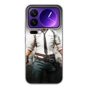 Чеjхол PUBG для Xiaomi 17 Про Макс (AlphaPrint) (Пабг мен)
