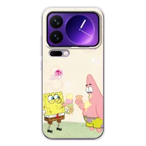 Чохол Губка Боб для Xiaomi 17 Про Макс (Патрік і Боб)