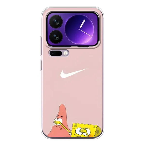 Чехол с принтом «Патрик и Губка» для Xiaomi 17 Pro Max Чехол с принтом «Патрик и Губка» для Xiaomi 17 Pro Max