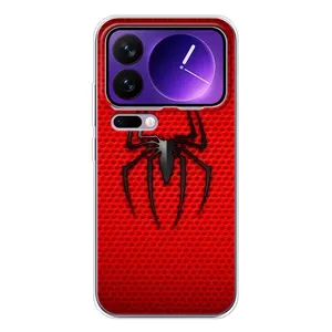Чохол з людиною павуком для Xiaomi 17 Pro Max - (AlphaPrint) (Павук Марвел)