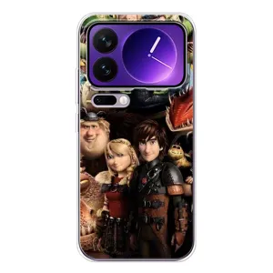 Чохол як приборкати дракона на Xiaomi 17 Pro Max (Персонажі дракона)