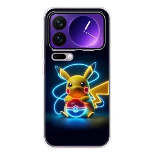 Чехол с Пикачу на Xiaomi 17 Pro Max (Покемон)