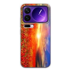 Чохол з картинкою (Стильні) Xiaomi 17 Про Макс - (AlphaPrint) (Поле тюльпанів)