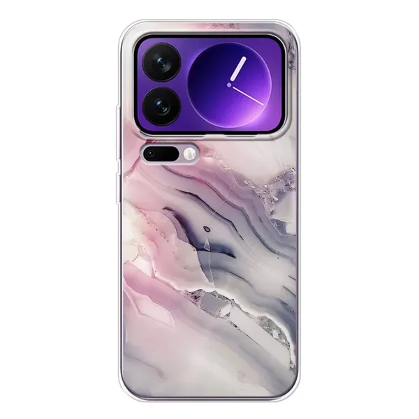 Чехол с принтом «Пурпурный Мрамор» для Xiaomi 17 Pro Max Чехол с принтом «Пурпурный Мрамор» для Xiaomi 17 Pro Max