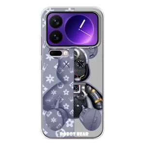 Круті Чохли Луі Віттон для Xiaomi 17 Pro Max (AlphaPrint) (Робот Медведик)