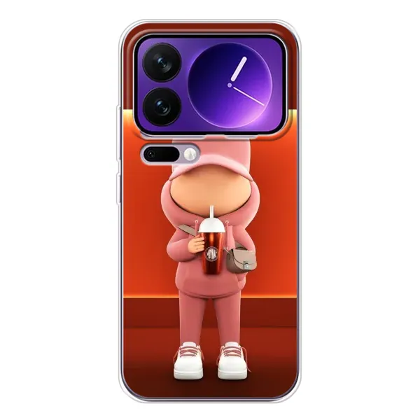 Чехол с принтом «С Кофе» для Xiaomi 17 Pro Max Чехол с принтом «С Кофе» для Xiaomi 17 Pro Max