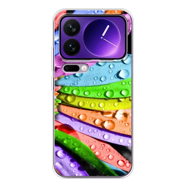 Чохол з принтом «Семиквітка» для Xiaomi 17 Pro Max