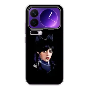 Чохли Венсдей на Xiaomi 17 Pro Max Уенсдей (AlphaPrint) (серйозна Венздей)