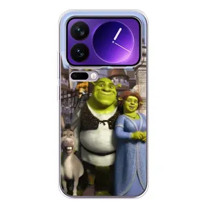 Чохол з мультфільмом Шрек на Xiaomi 17 Pro Max (Казкові герої Шрека)