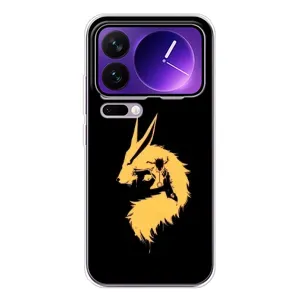 Naruto Anime Чохли для Xiaomi 17 Про Макс (AlphaPrint) (силует Курама Наруто)