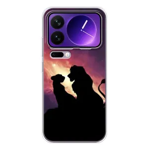 Чохол з принтом «Силует Сімба і Налу» для Xiaomi 17 Pro Max